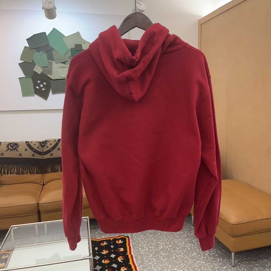 챔피언 어센틱 올드스쿨 스탠포드 약기모 후드티 S C06728 상품이미지3