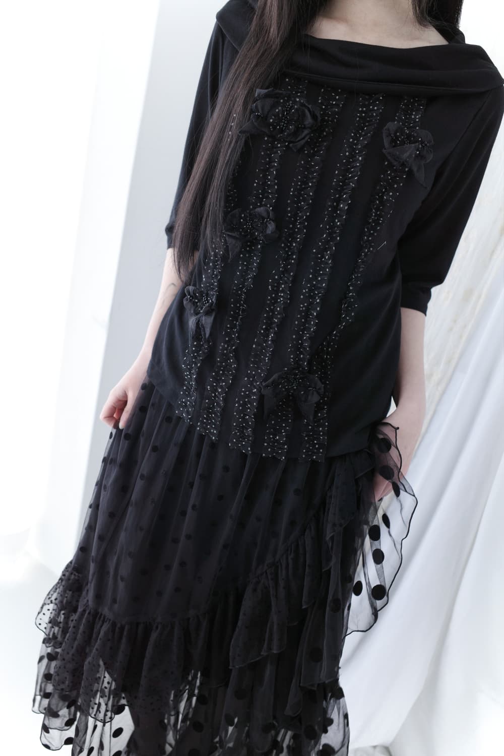 dot frill T 상품이미지5