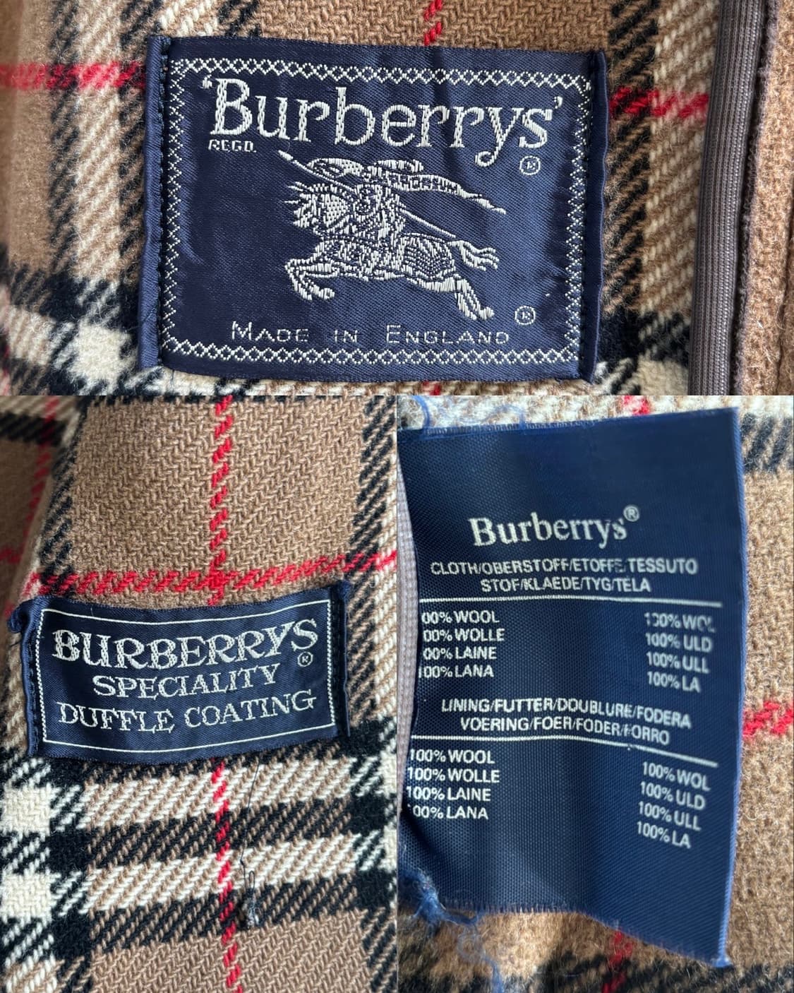Burberry 버버리 클래식 브라운 울 코트 상품이미지10