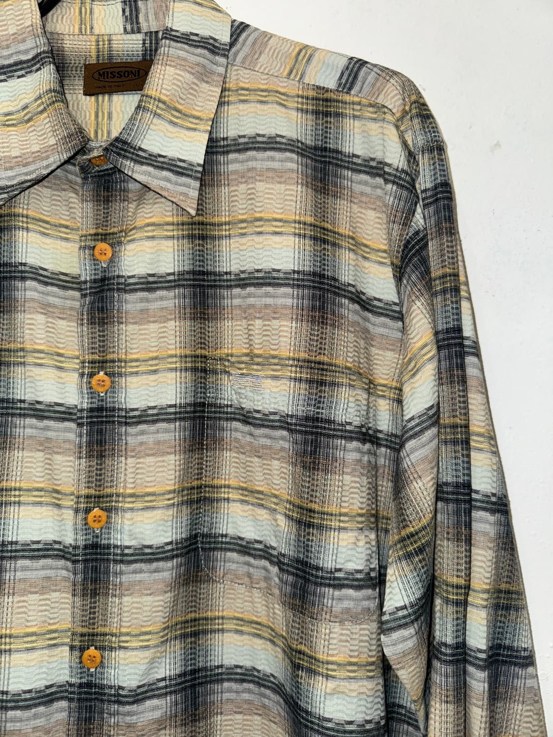 Missoni 미쏘 체크 셔츠 상품이미지3