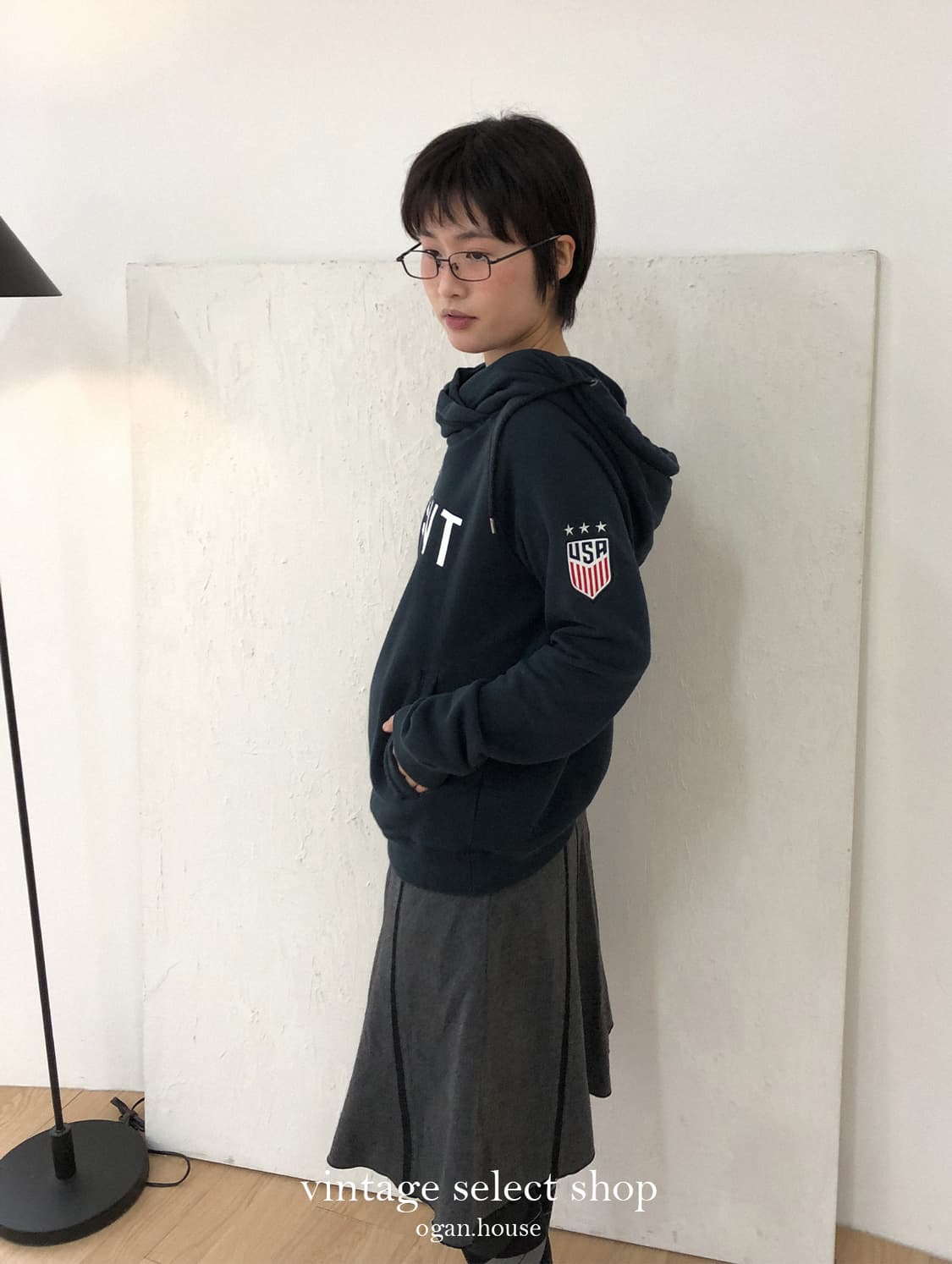 vintage meow skirt 상품이미지5