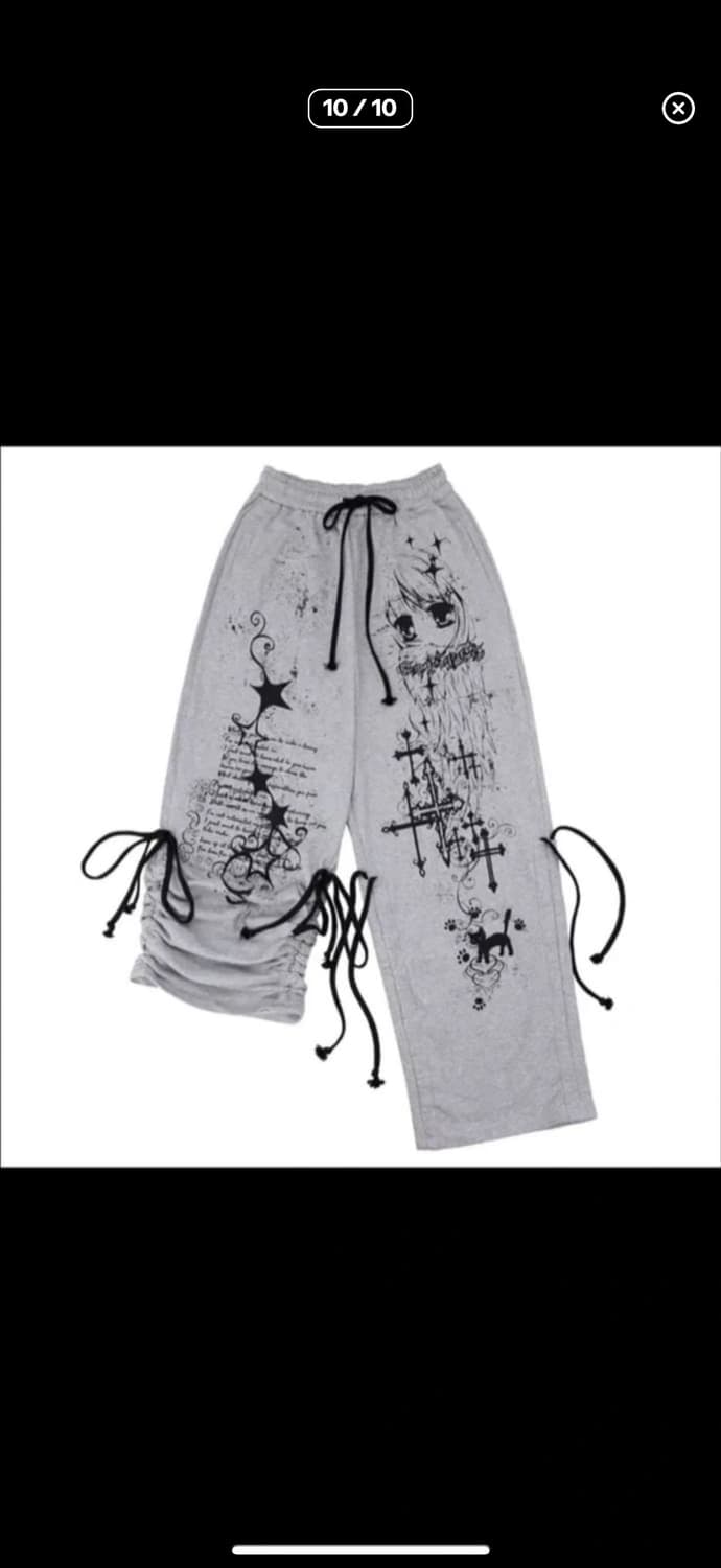 (대여)CFIERCE 씨피어스 그래피티 퍼 후드집업 스웨트팬츠 셋업 세트 상품이미지10