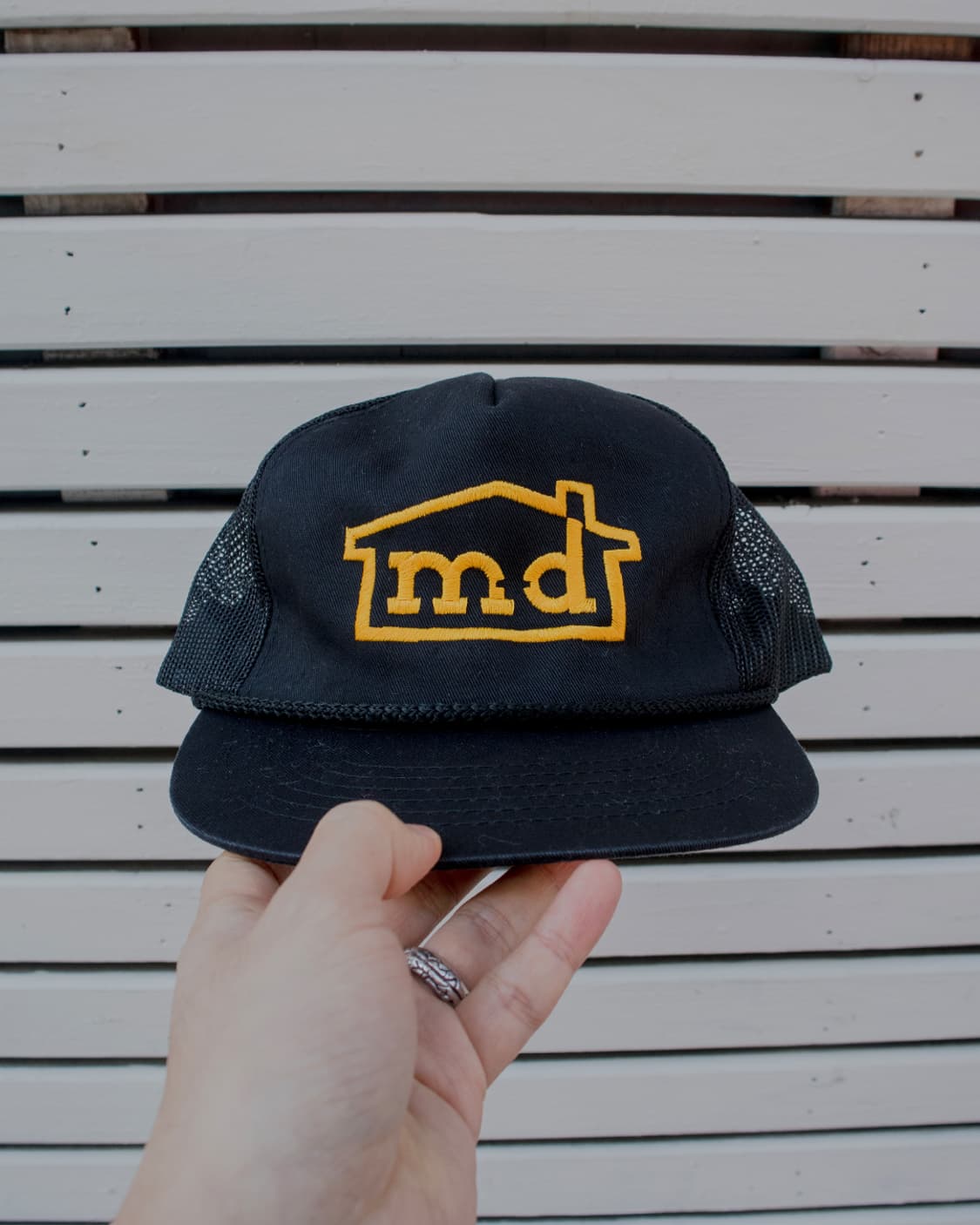 Vintage 매쉬 트러커 캡 상품이미지1