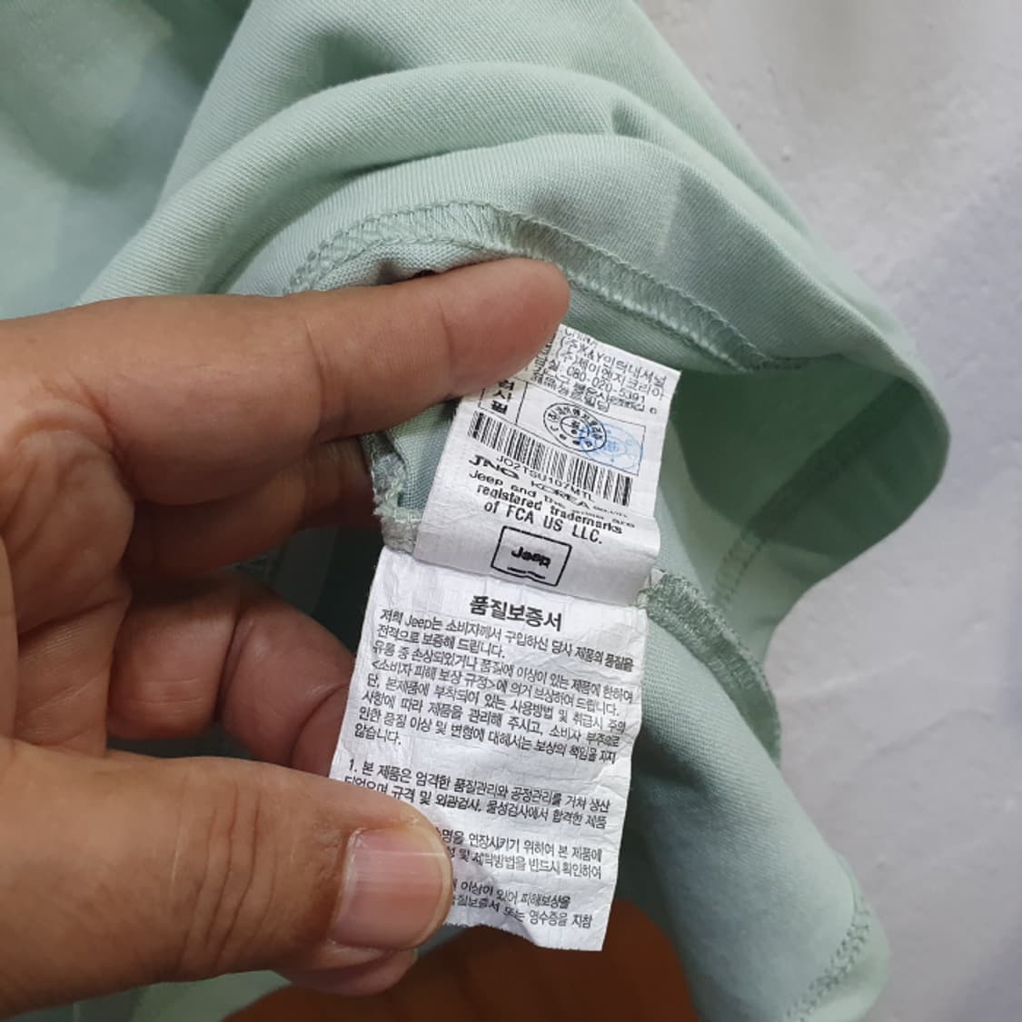 지프 루저핏 반팔 라운드티(100) 상품이미지3