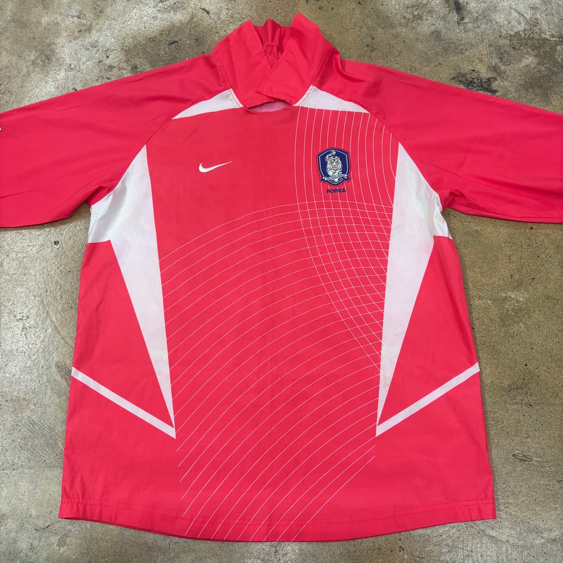 [정품/L,100] 나이키 02 축구 국대 반팔 유니폼 b17 상품이미지2