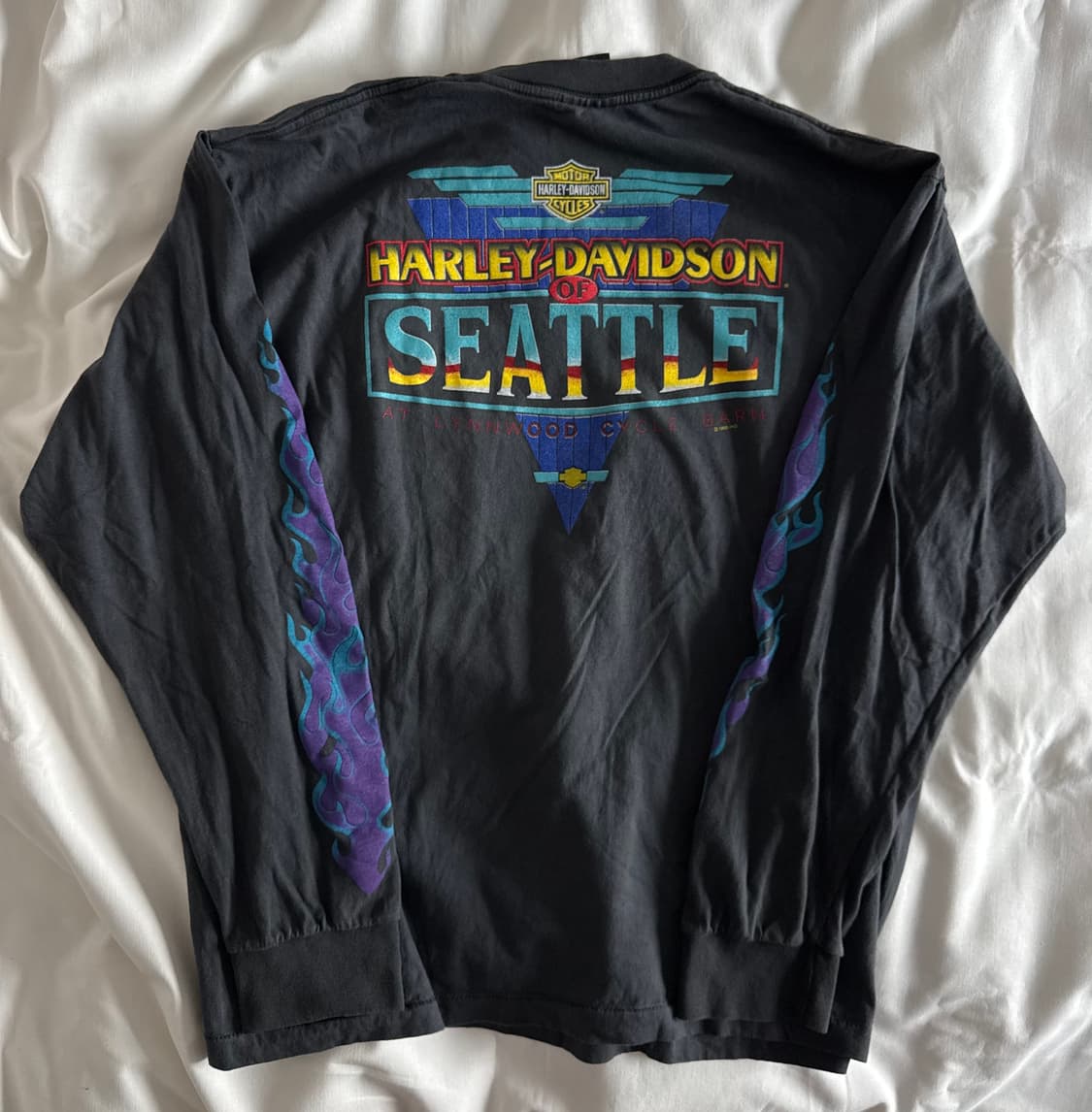 [XL] 90s-00s 빈티지 할리데이비슨 롱슬리브 티셔츠 상품이미지6