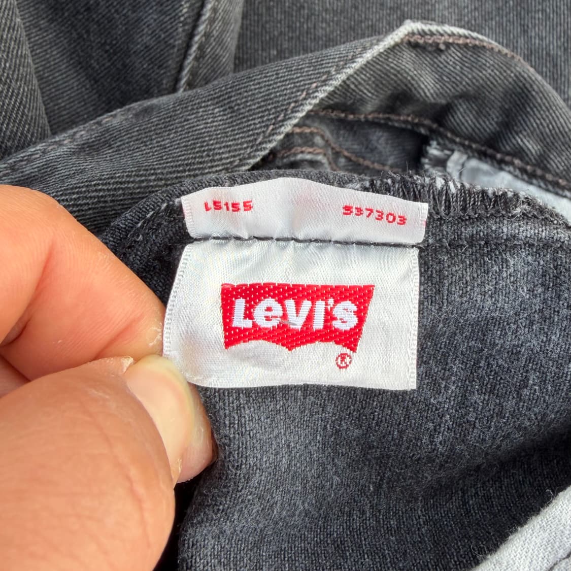 리바이스 501 스트레이트 블랙진 (34)   상품이미지8