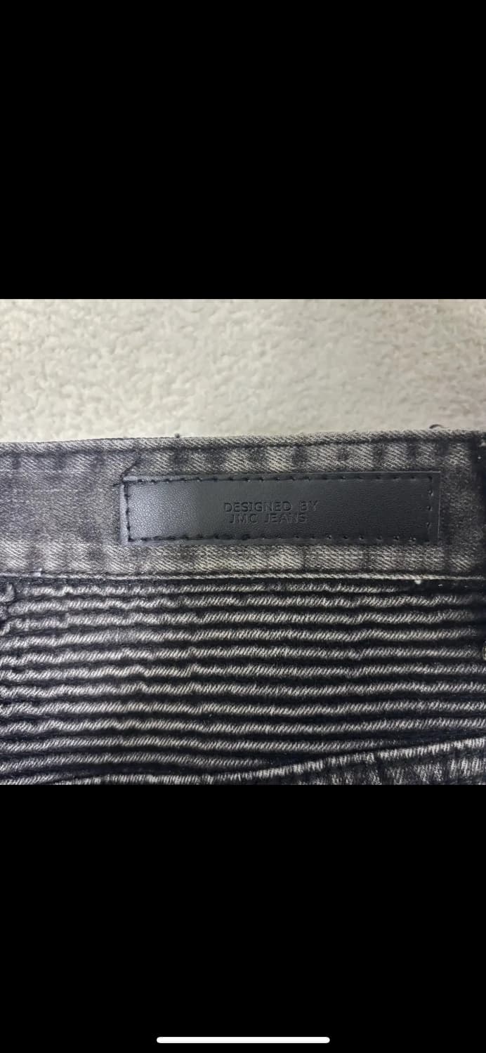 3Size JMC Jeans 워싱 바이커 카고 데님 팬츠 1208 상품이미지5