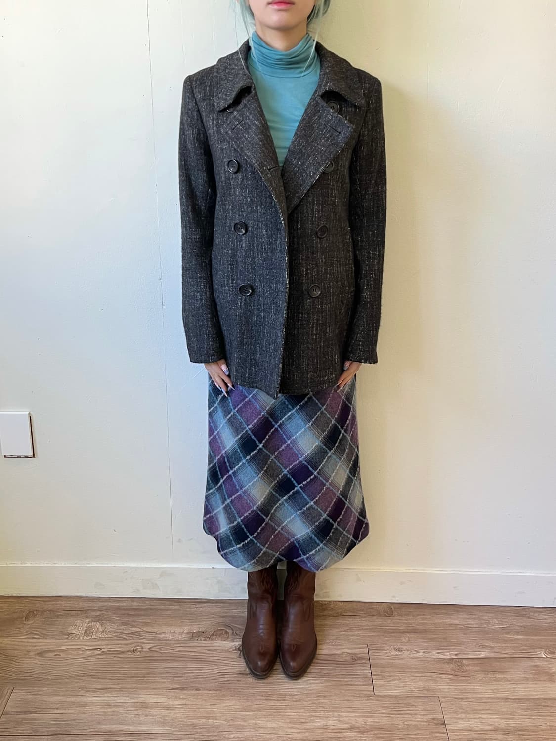 theory 아카이브 더블 코트 상품이미지7