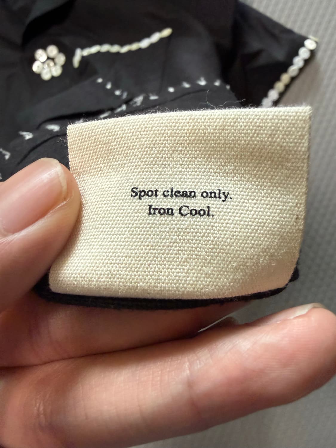 (M/L) BODE 보디 앤틱 펄 버튼 린넨 셔츠 상품이미지5