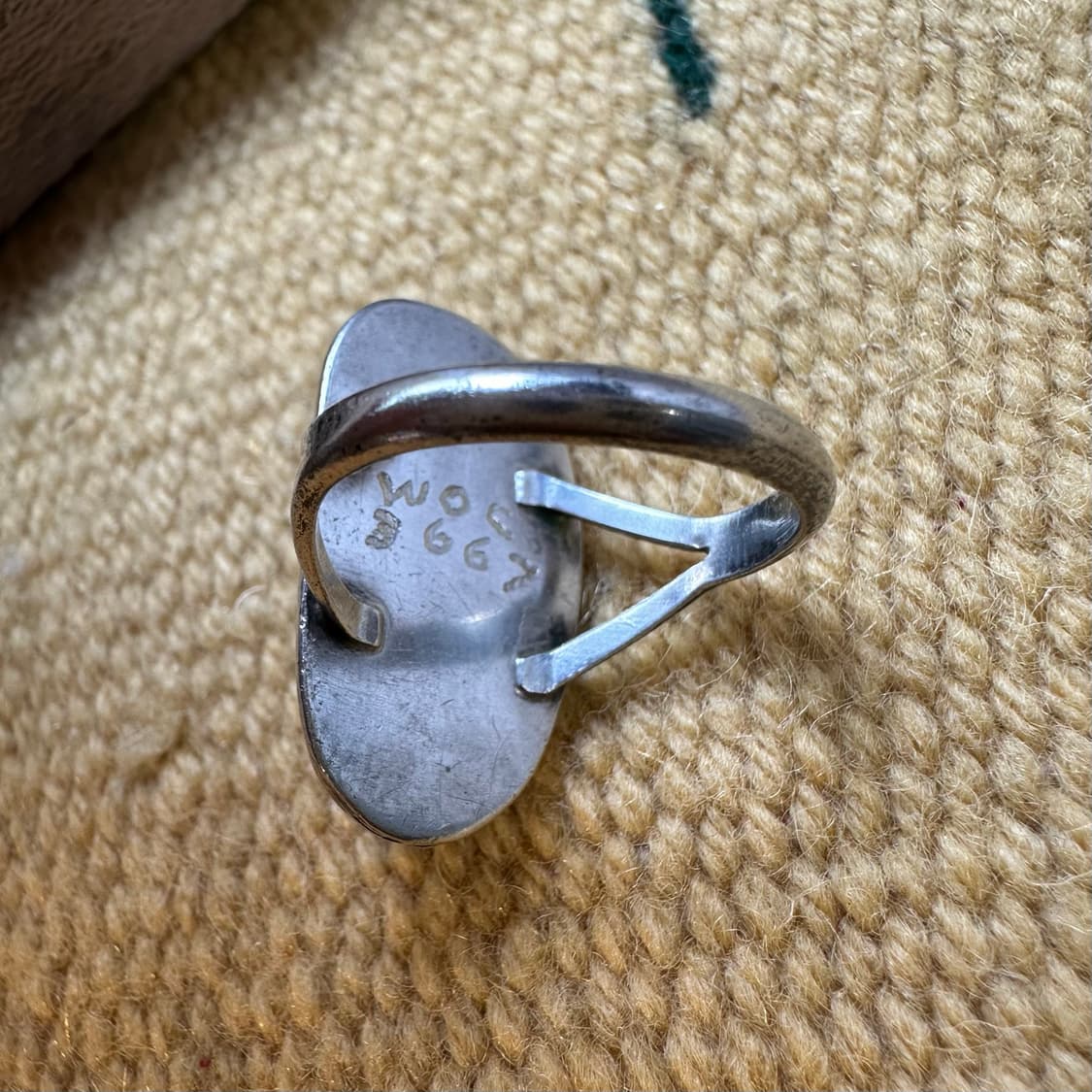 Navajo Kingman Turquoise Ring 네이티브 아메리칸  상품이미지6