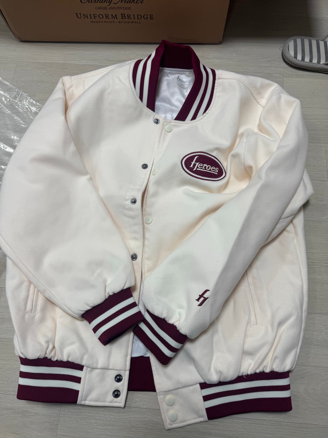 [L] 키움히어로즈 스타디움 점퍼(잠바, 자켓 상품이미지1