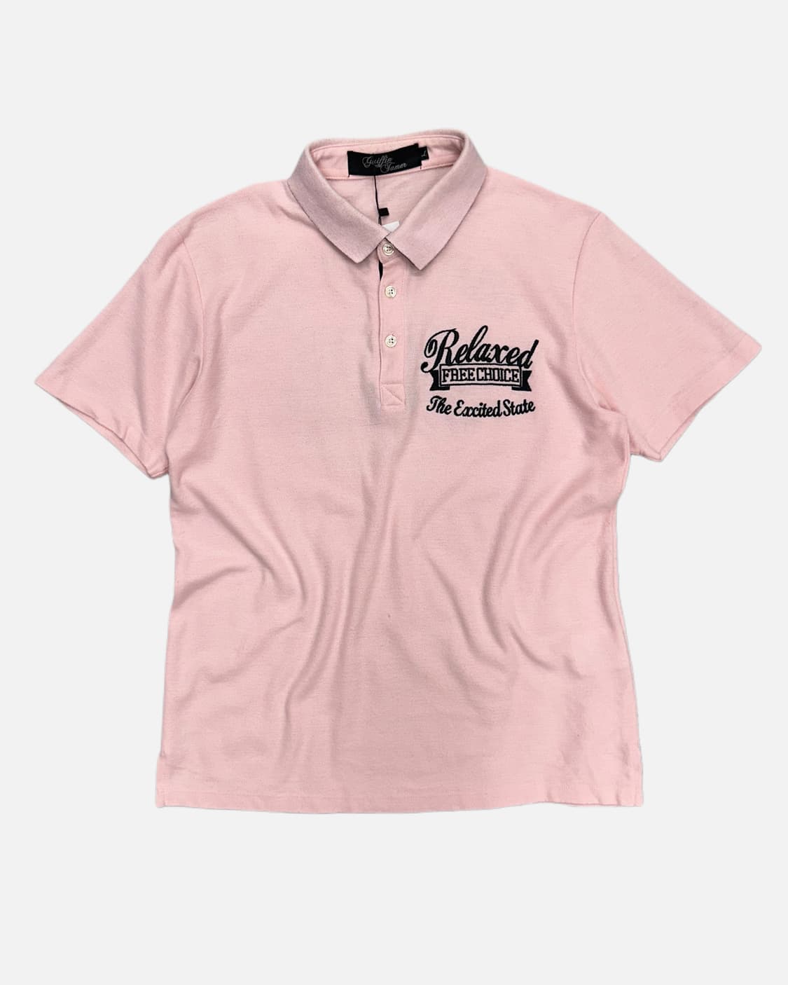 embroidery lettering pink pk t-shirt 상품이미지2