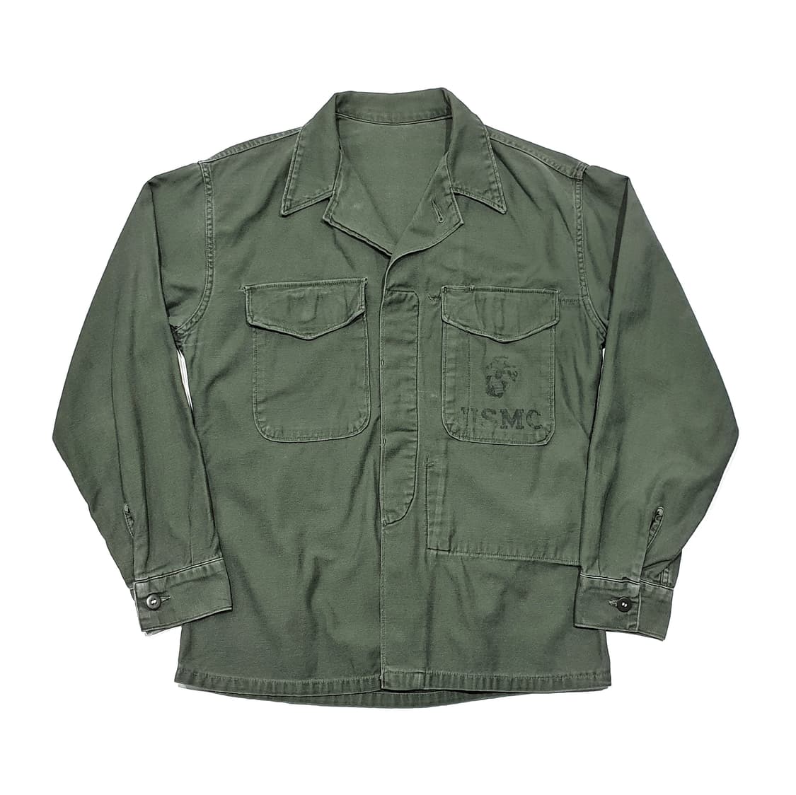 usmc p56 사틴코튼 셔츠자켓 50s (100-105) og107 상품이미지3