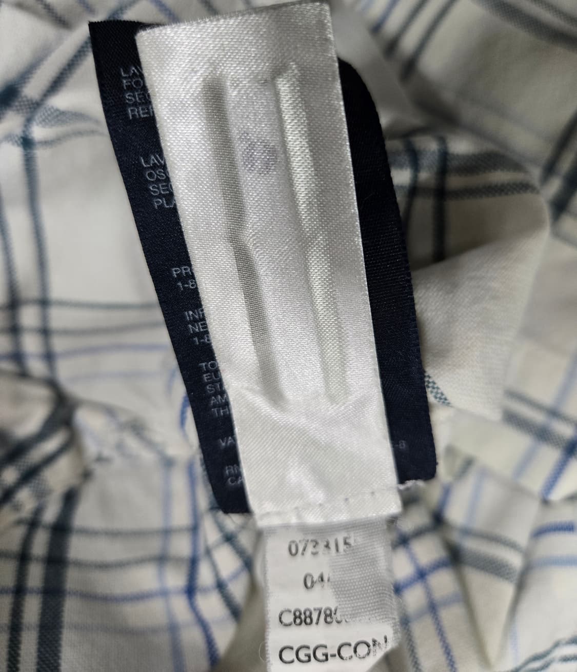 타미힐피거 반팔 체크셔츠 체크남방 95~100 상품이미지8