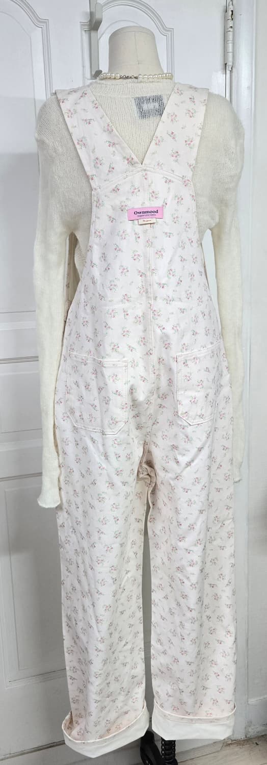 OWN MOOD 온무드 빈티지 플로랄 오버롤 상품이미지5