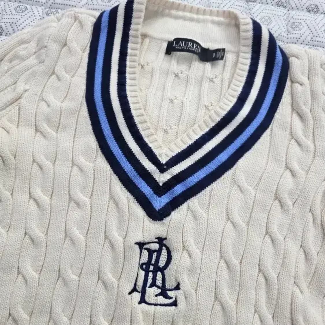 로렌 랄프로렌 크리켓 케이블 니트 스웨터 ~55 상품이미지4