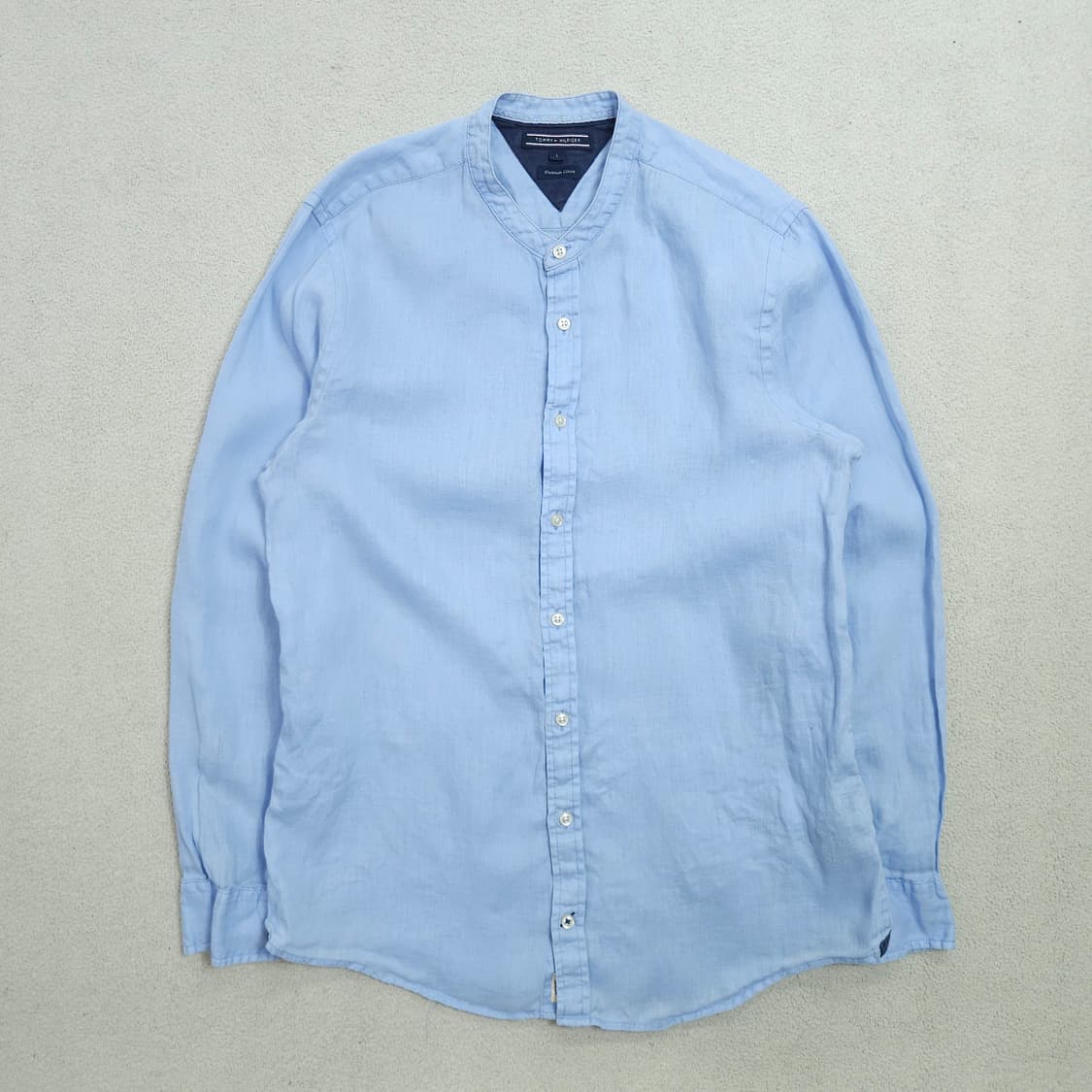 타미힐피거 헨리넥 린넨 셔츠 L 상품이미지1