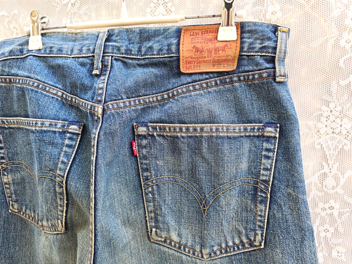 90s 리바이스 504 셀비지 (made in japan) 상품이미지5