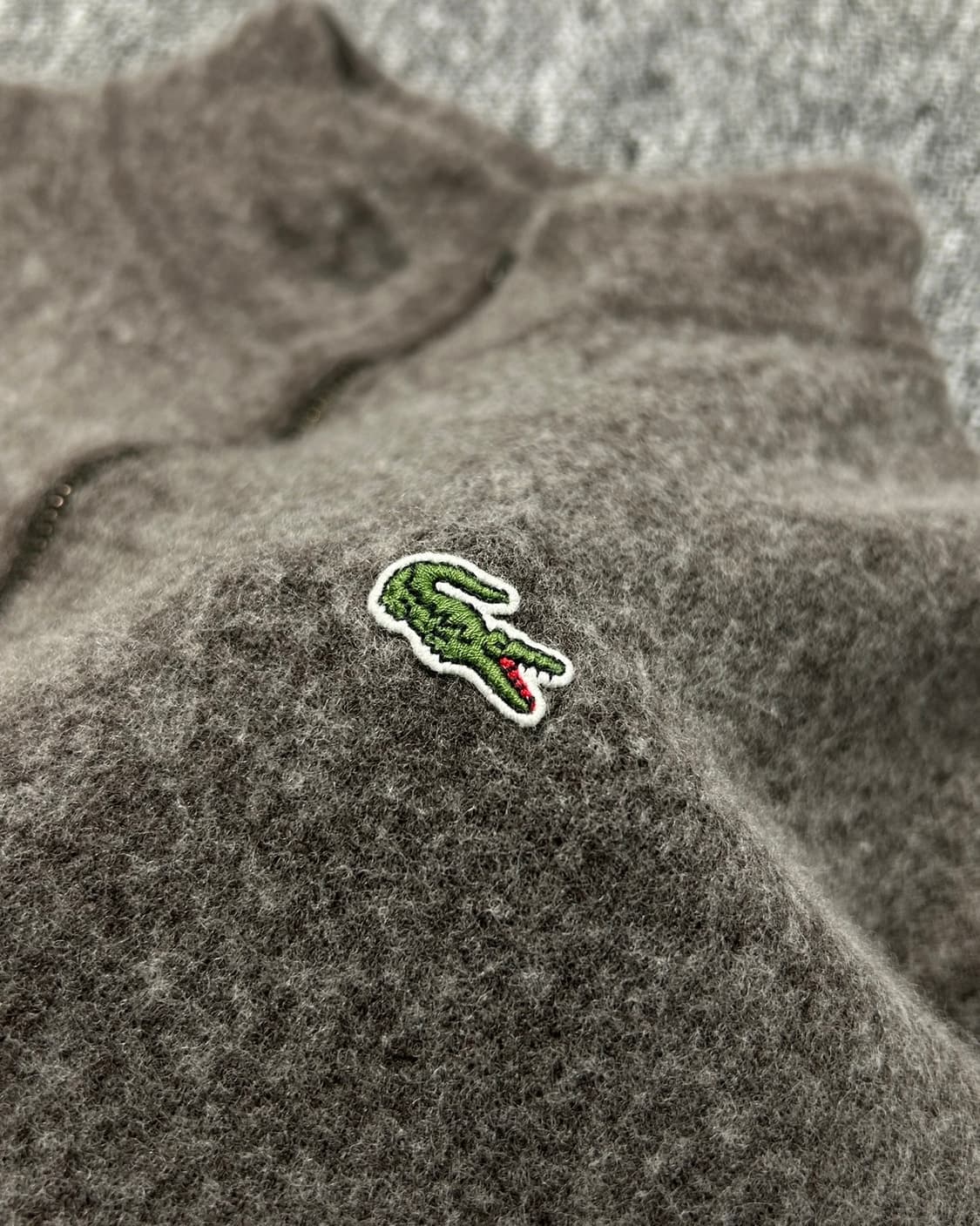 라코스테 브라운 하프집업 니트  상품이미지4