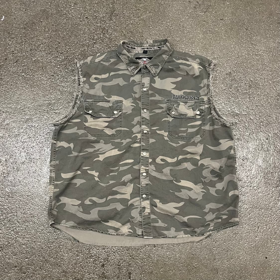 할리데이비슨 슬리브리스 셔츠 (110) 상품이미지3