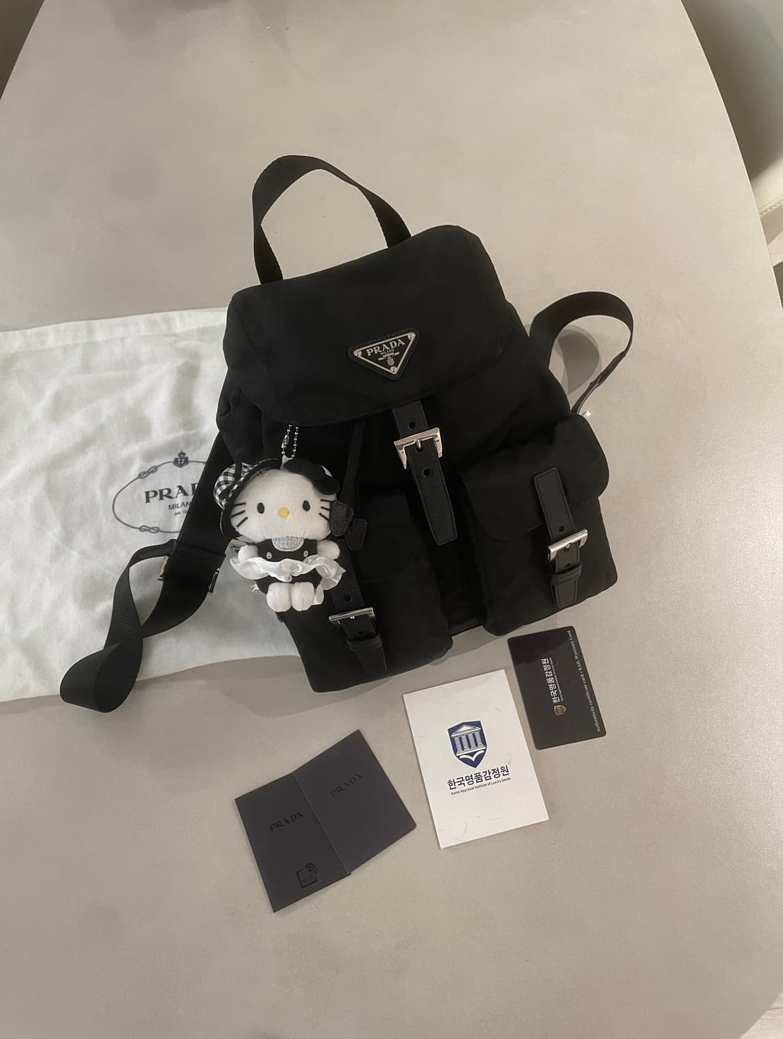 정품 프라다 백팩 스몰 신형  상품이미지1