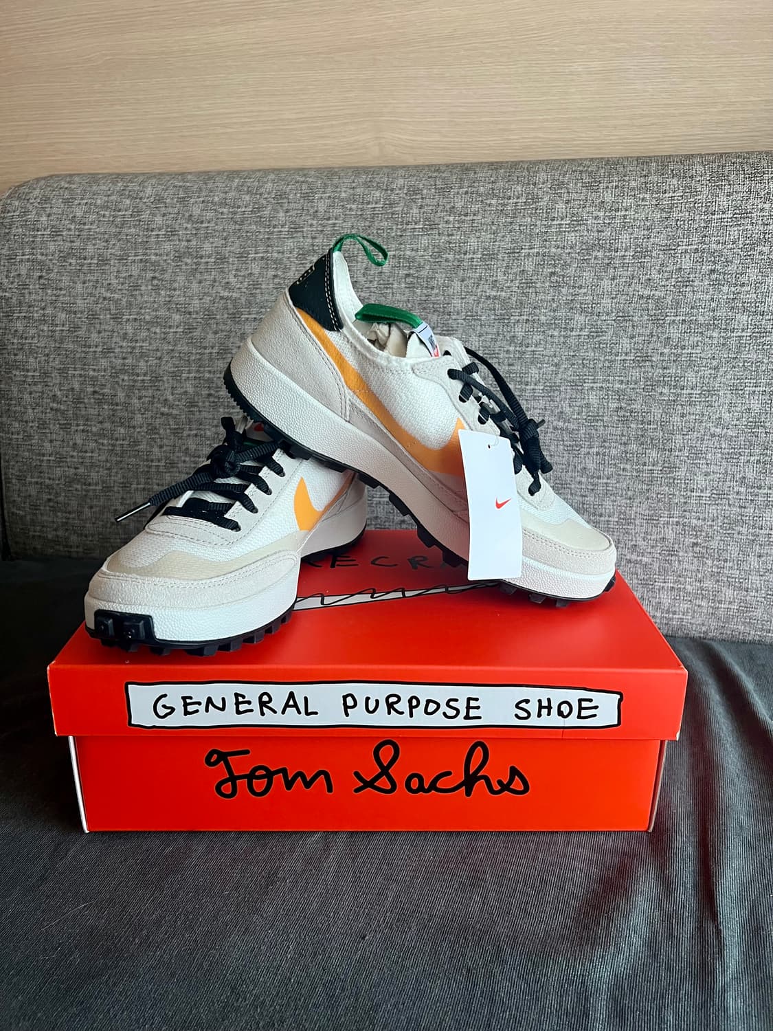 250) 정품 새상품 나이키X톰삭스 제너럴 퍼포즈 슈파인 그린 상품이미지4