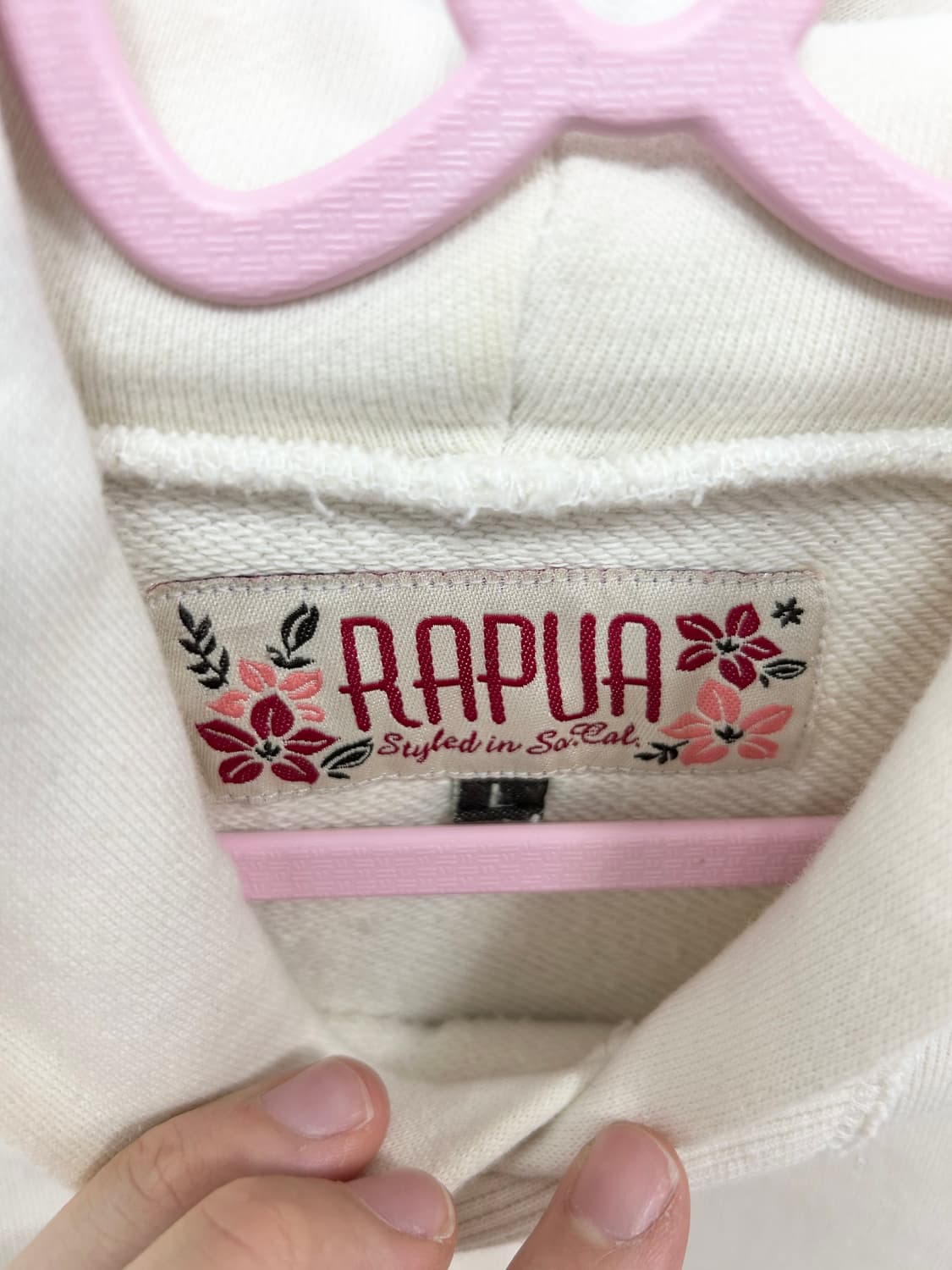 [RAPUA] 갸루 히비스커스 후드티 상품이미지6
