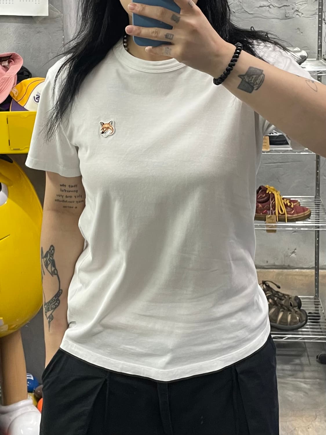 메종키츠네 폭스 헤드 반팔 티셔츠 상품이미지10