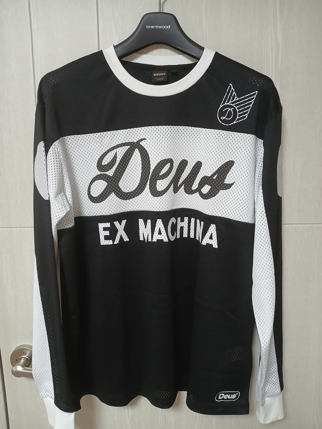 데우스 모토 저지 롱슬리브 XL 새상품 상품이미지1