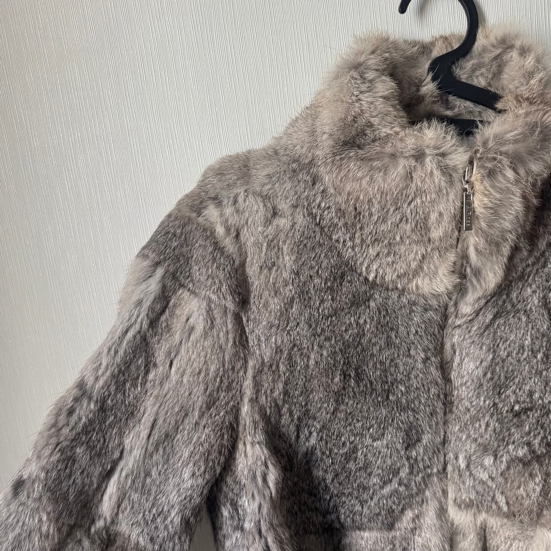 아카이브 래빗퍼 하이넥 집업 자켓 00's 갸루 페어리 락시크 y2k 상품이미지2