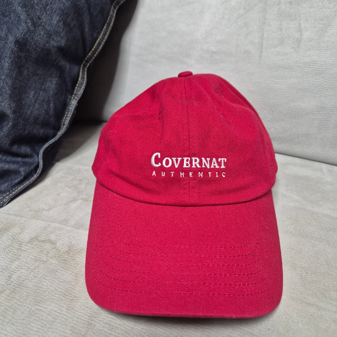 커버낫 레드 볼캡  상품이미지1