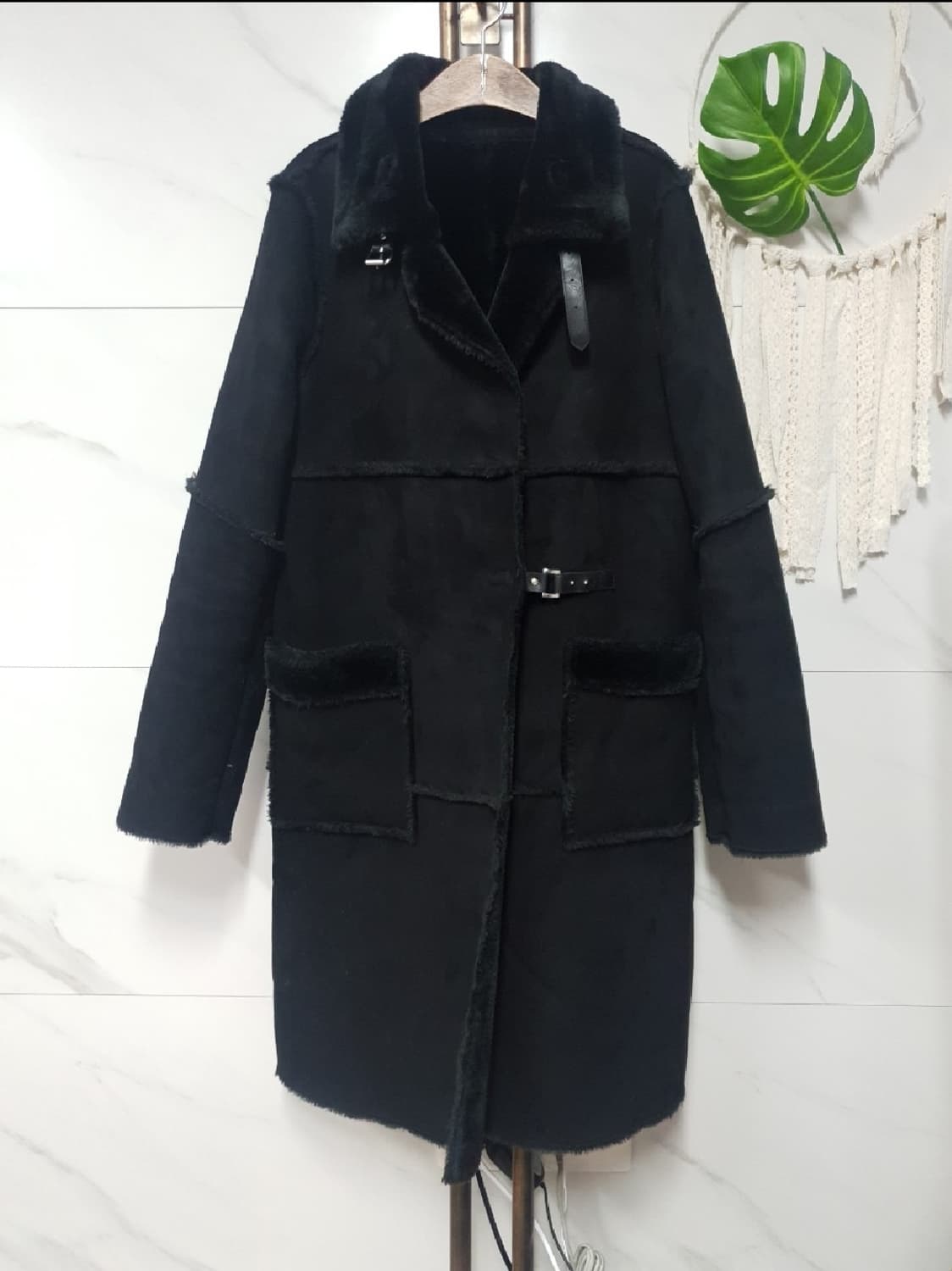 여성의류 겨울 롱코트.무스탕.토스카나(무료배송)🚀🚛 상품이미지1