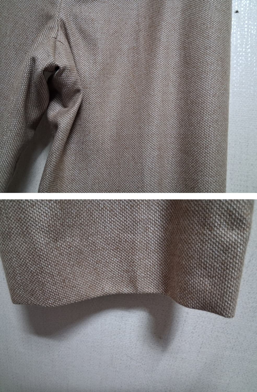 일본판 아쿠아스큐텀 실크혼방 순모 슬랙스 울팬츠 28인치

원산지 일본
 상품이미지5