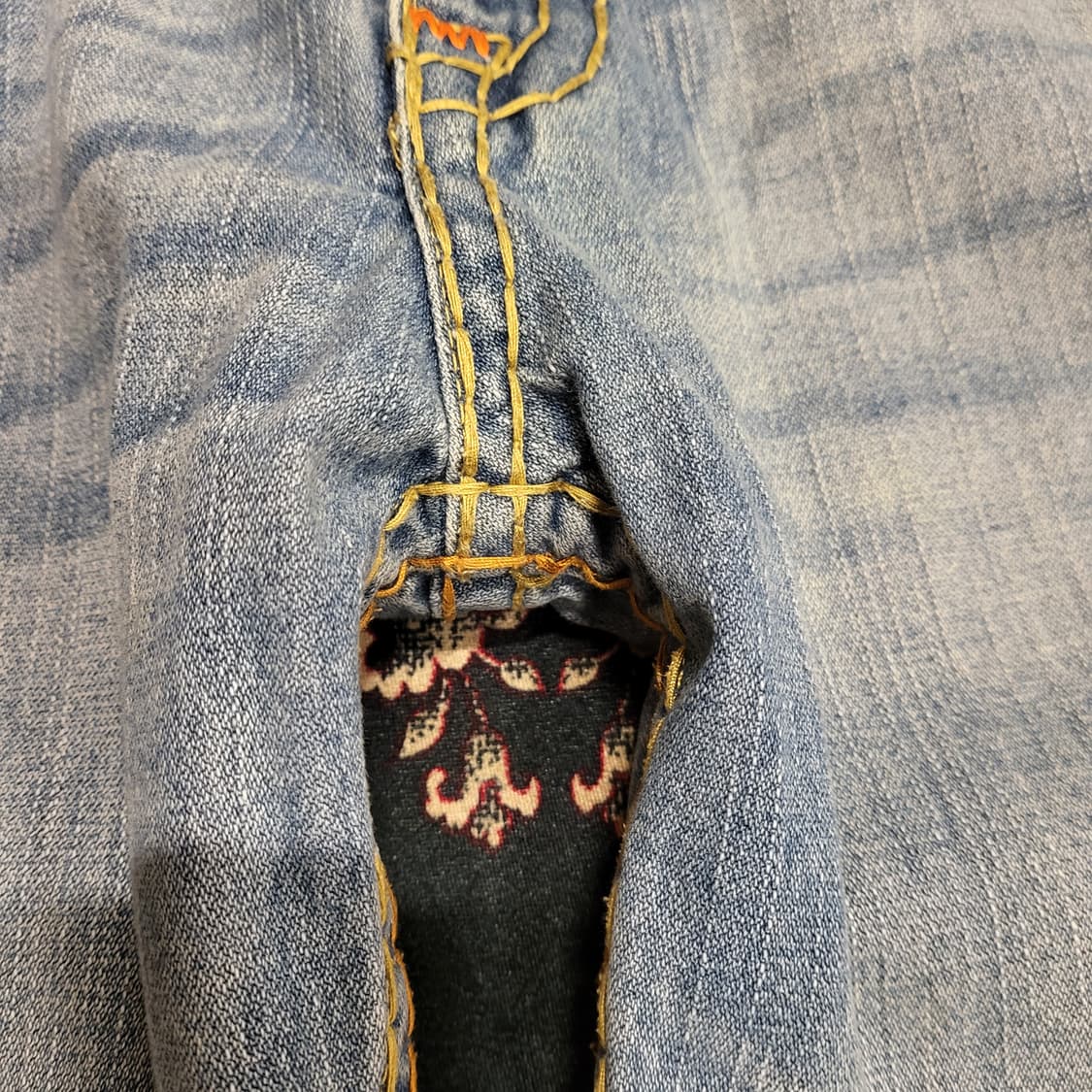 트루릴리젼 청바지 (35) made in USA 상품이미지3