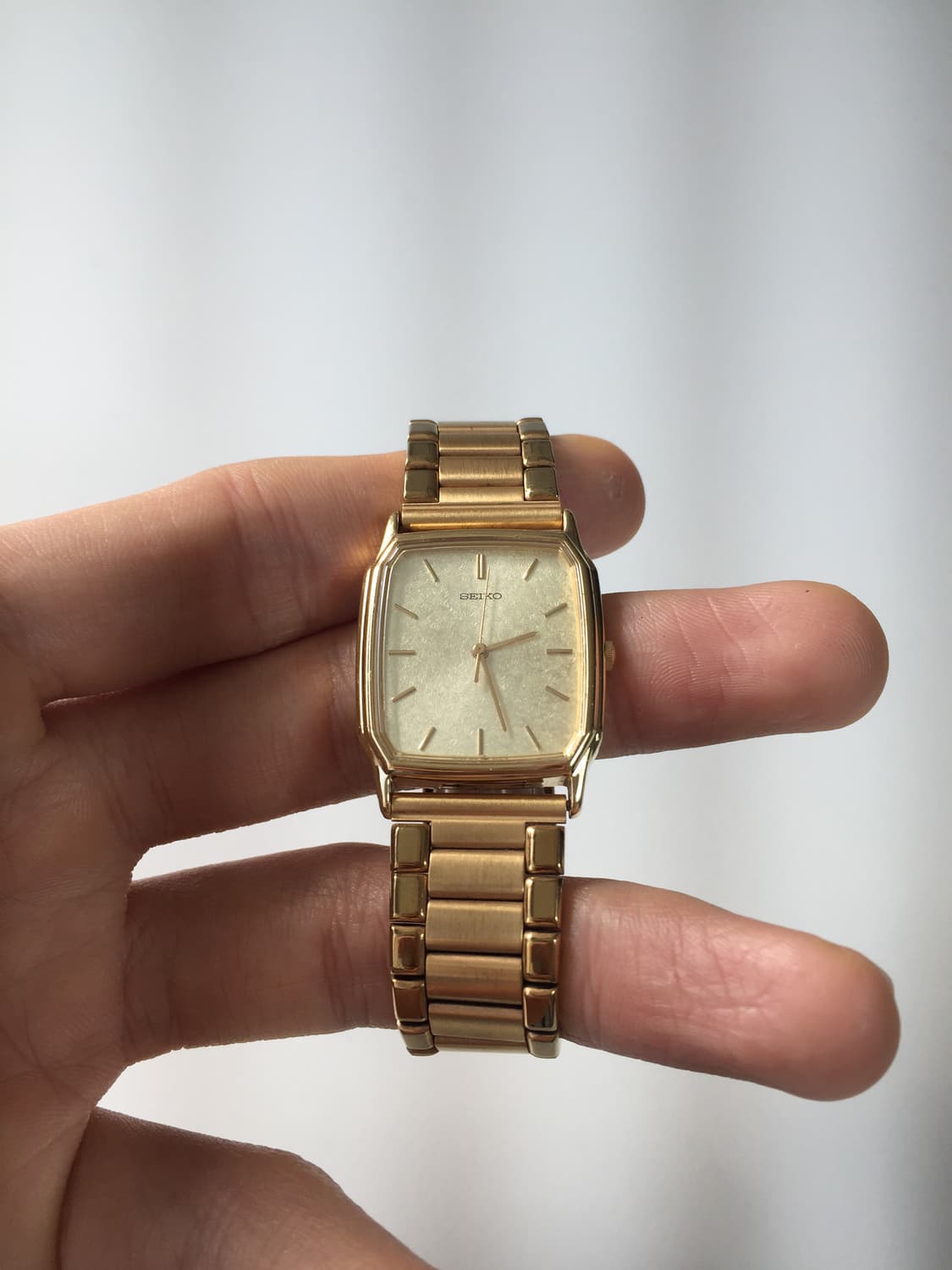 90s seiko square gold quartz (ver.2) 상품이미지4