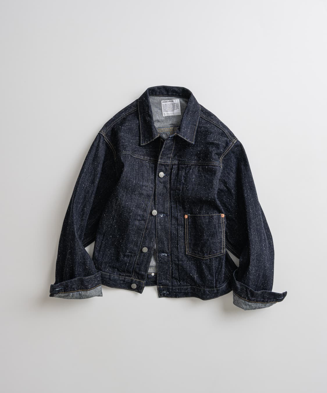 비헤비어 TYPE-1 SELVEDGE NEP DENIM JACKET 상품이미지1