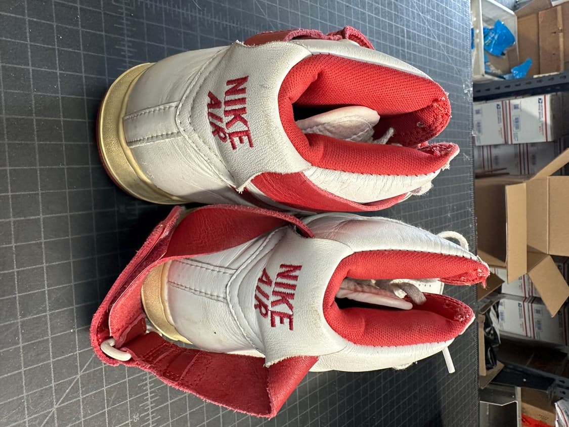 92 년 에어포스1 흰/빨 290 상품이미지3