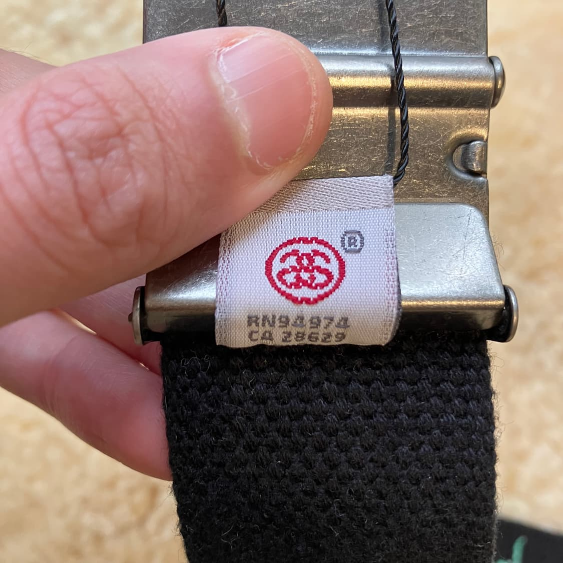 90s-00s 올드 스투시 웹 벨트 상품이미지4