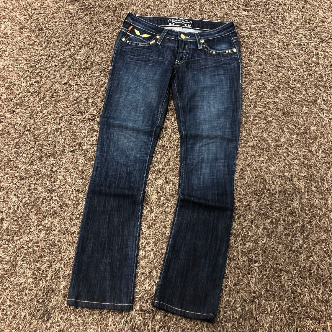 로빈스진 워싱 데님 팬츠 상품이미지4