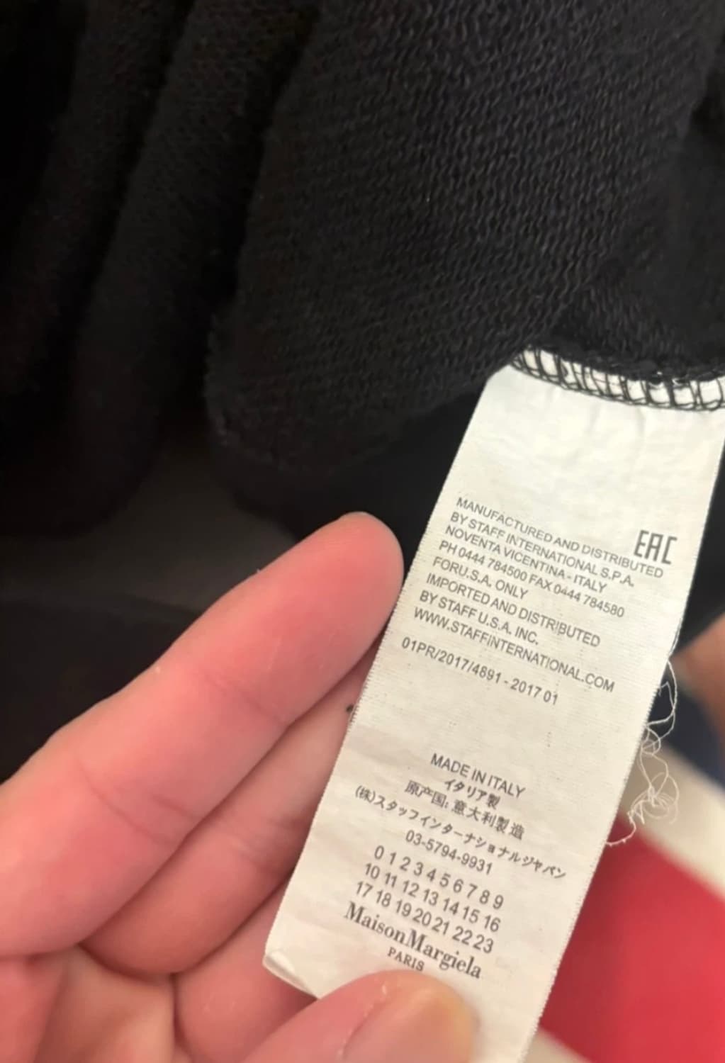 메종 마르지엘라 디트로이트 후드 블랙 50 상품이미지2