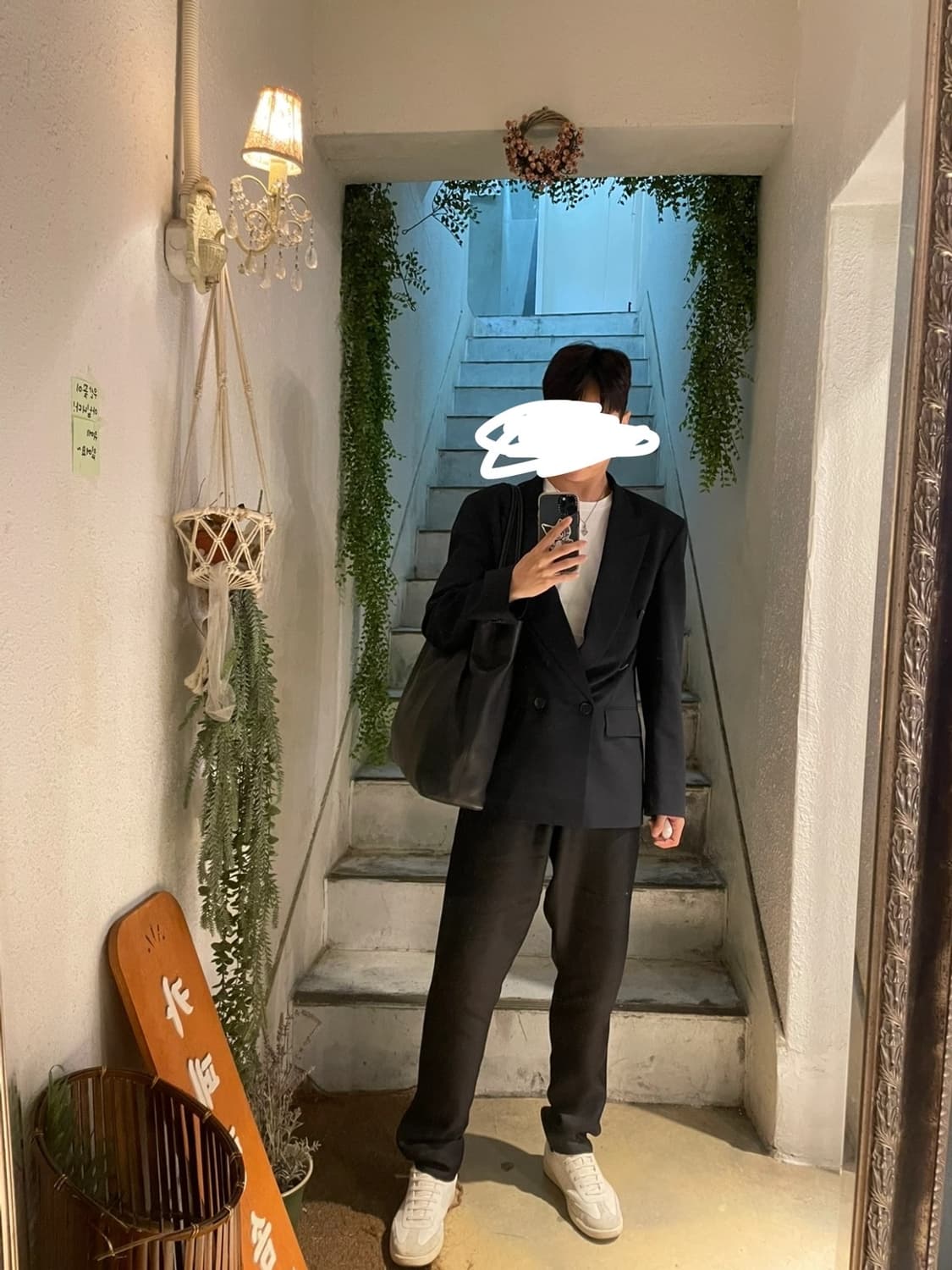 (게릴라세일)더로우 the row 포트폴리오 백 라지 블랙 상품이미지10