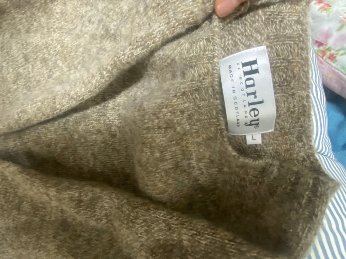 할리오브스코틀랜드 쉐기독니트 판매 상품이미지1