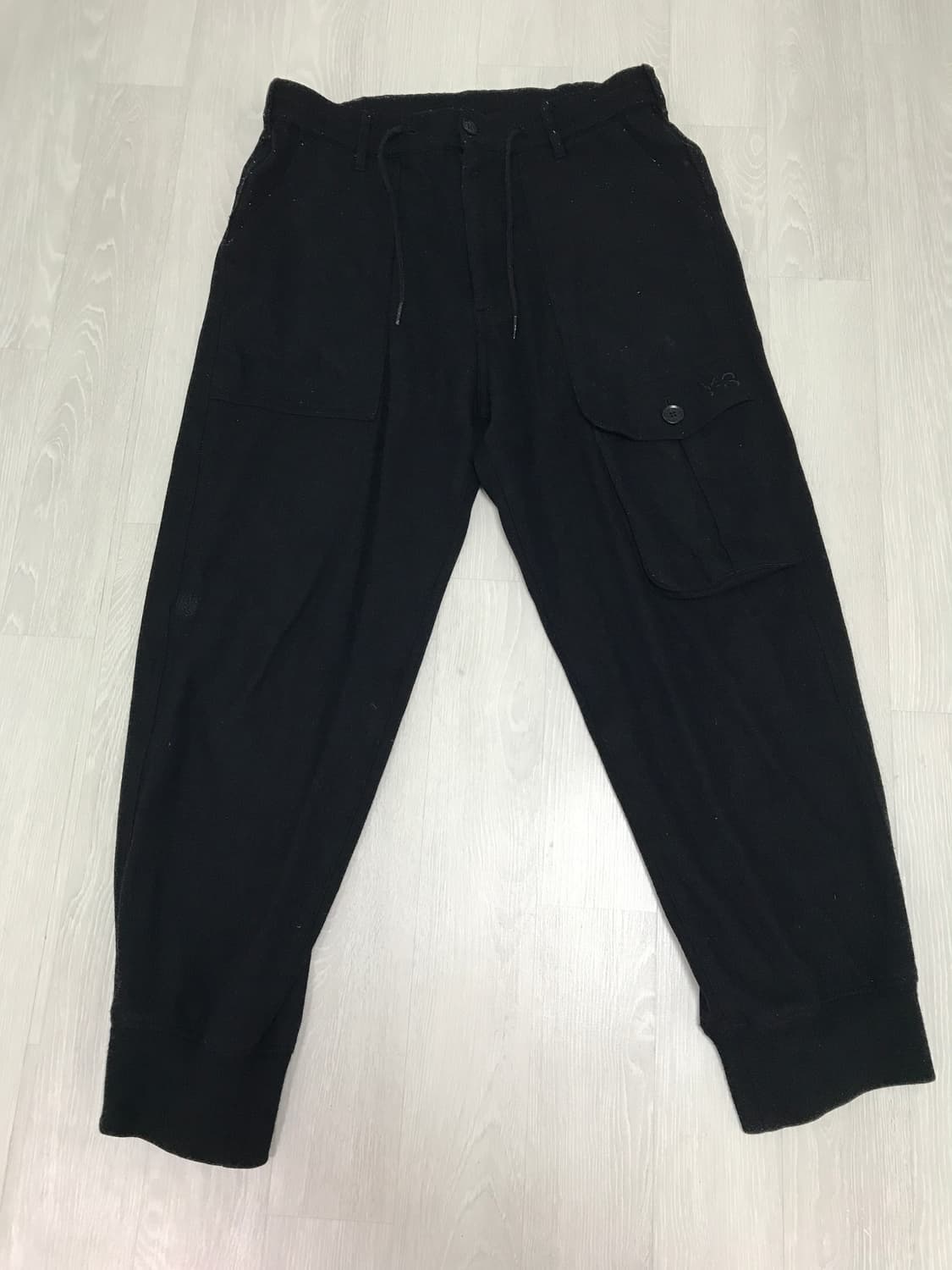 Y-3 남자 바지 조거팬츠 블랙 사이즈 M 상품이미지1