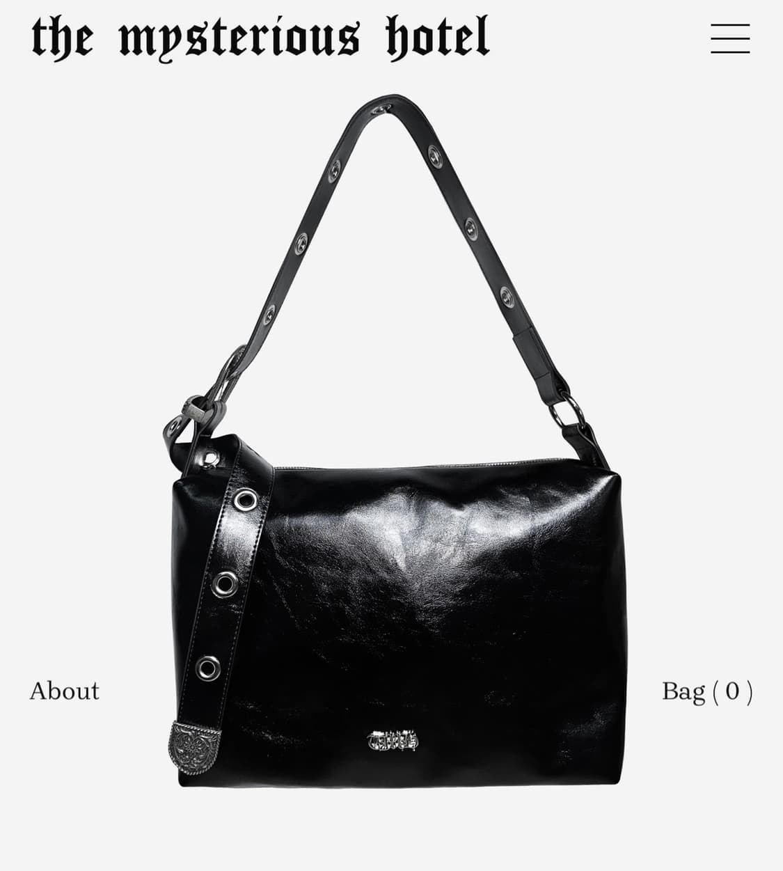 The Mysterious Hotel Western HOBO Bag  상품이미지1