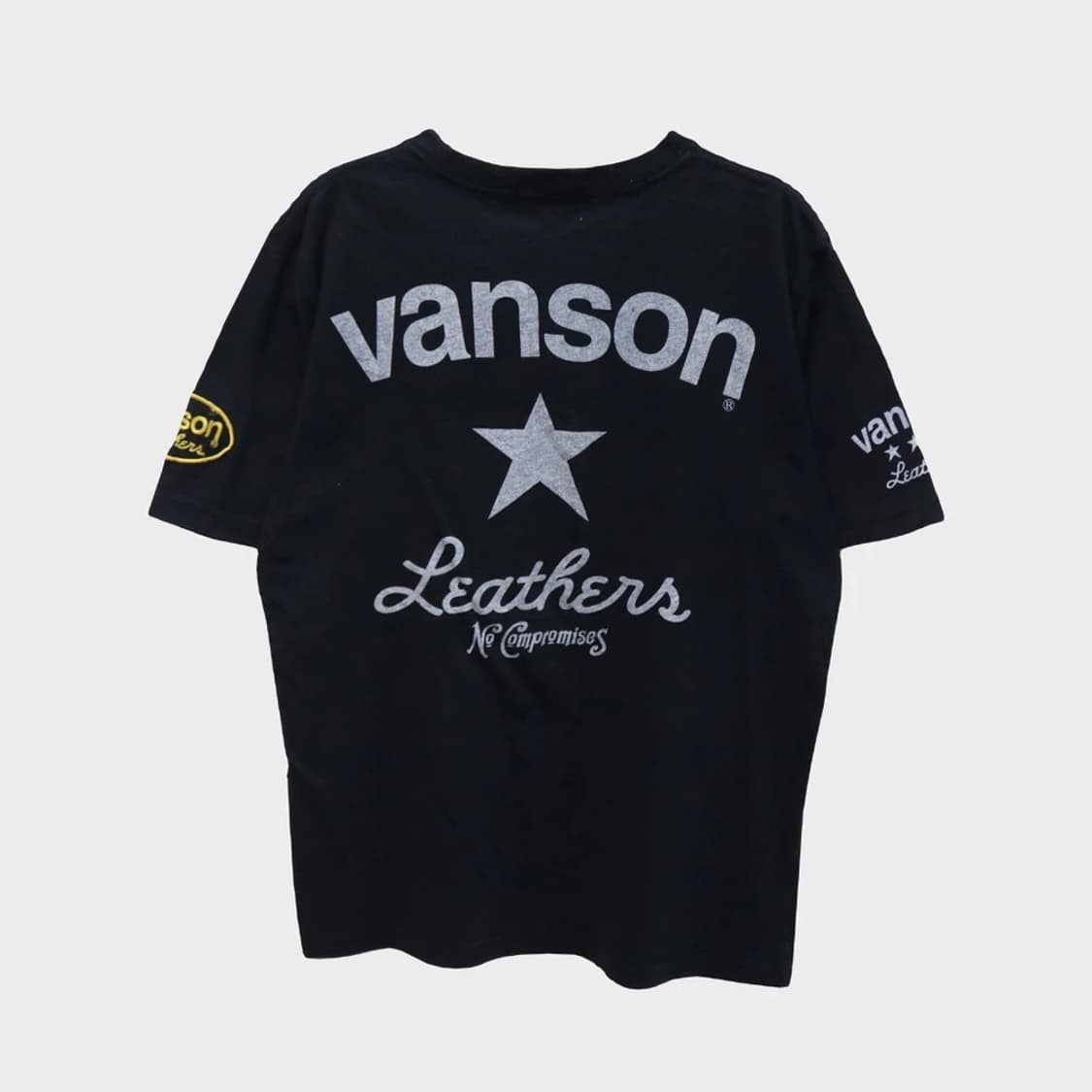 VANSON BLACK STAR SHORT SLEEVE 상품이미지4