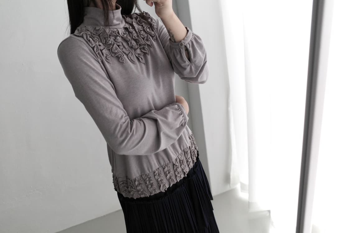 frill long sleeve 상품이미지6