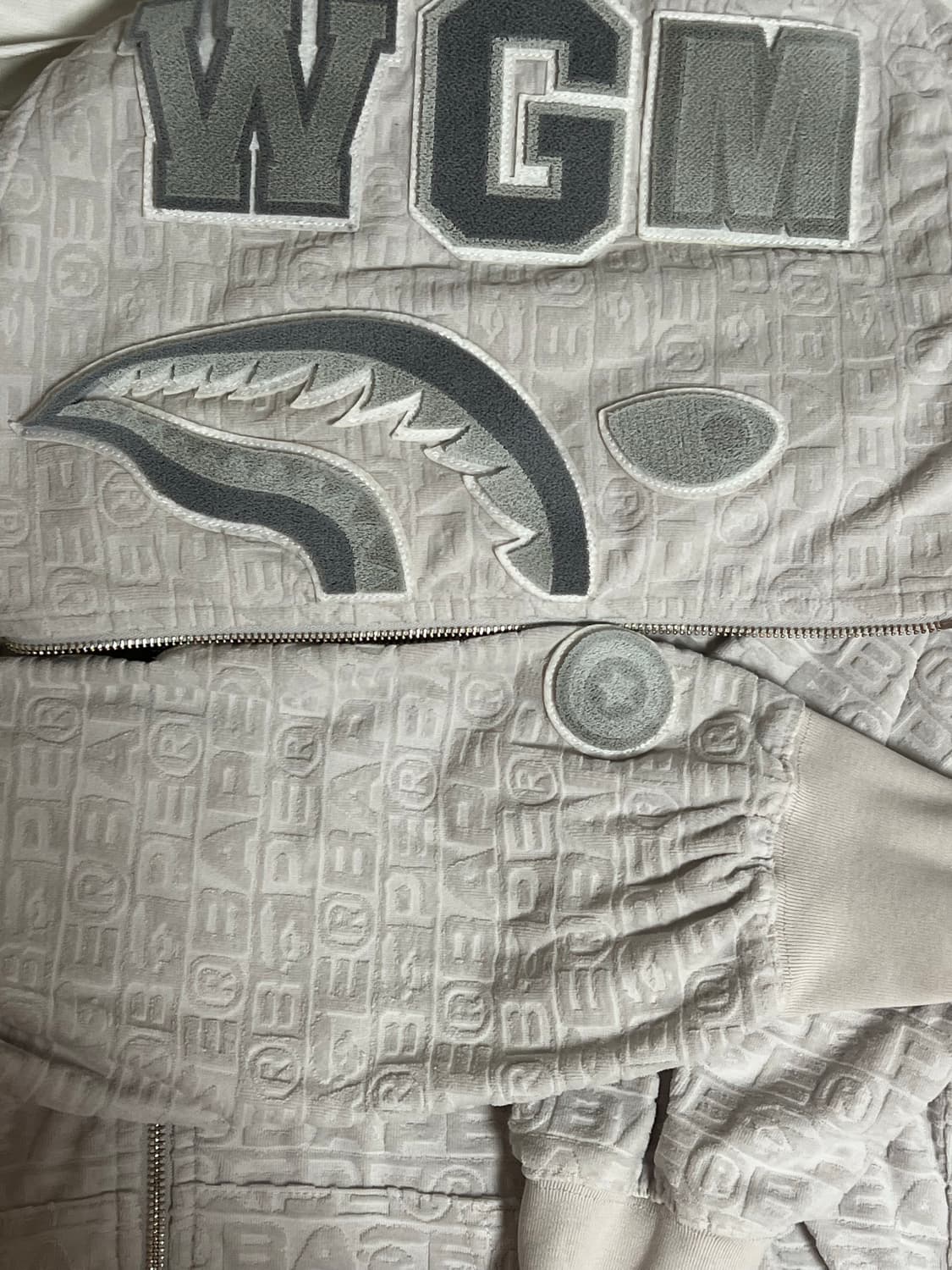 Bape 베이프 모노그램 자수 자켓  상품이미지1