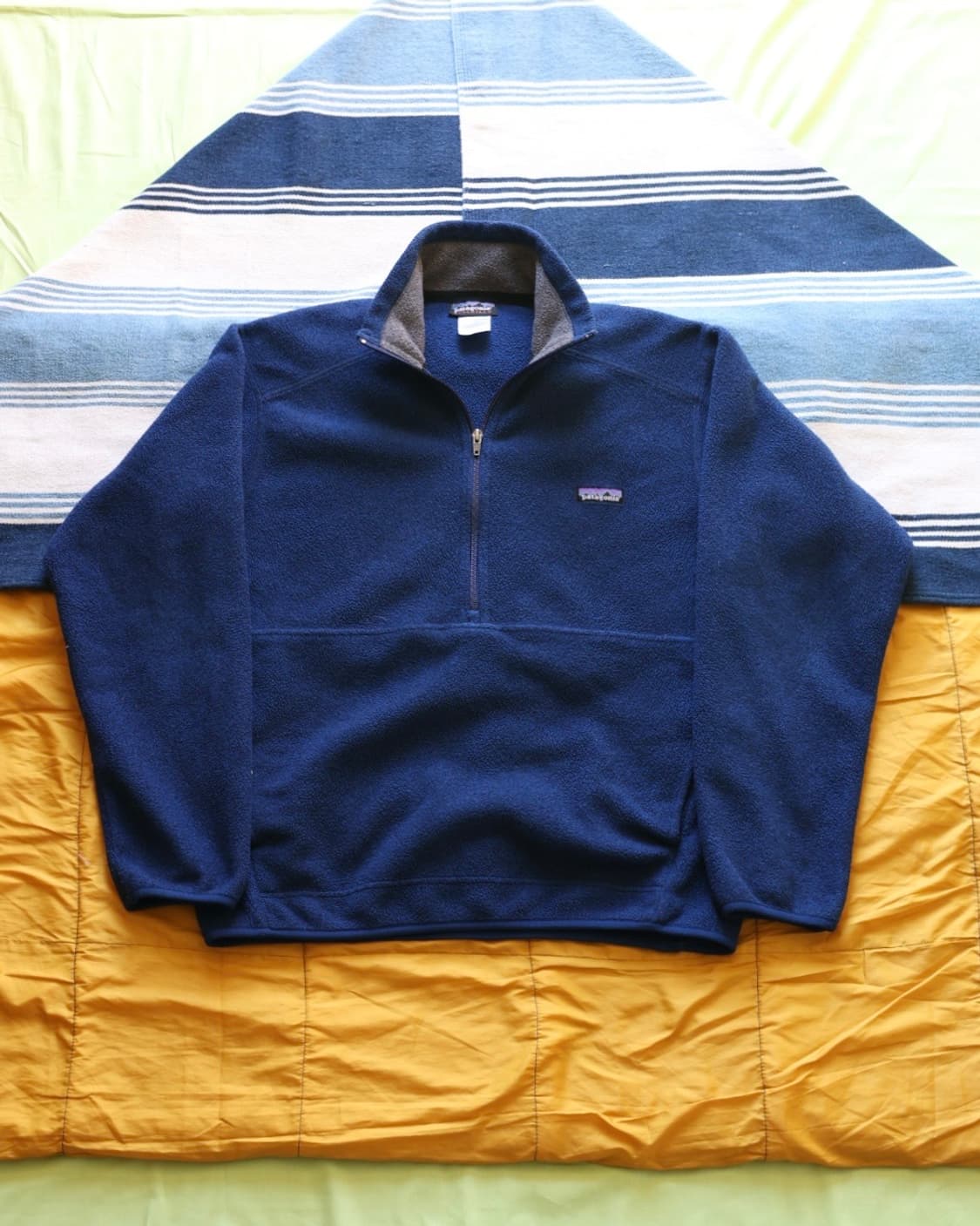 파타고니아 00s 마수피얼 신칠라 플리스(channel Blue) 상품이미지1