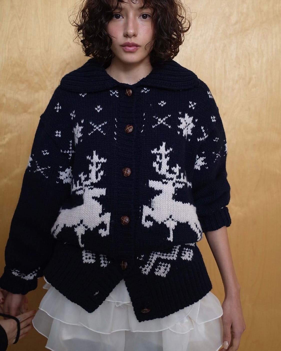 withoutsummer deer cowichan cardigan 상품이미지1